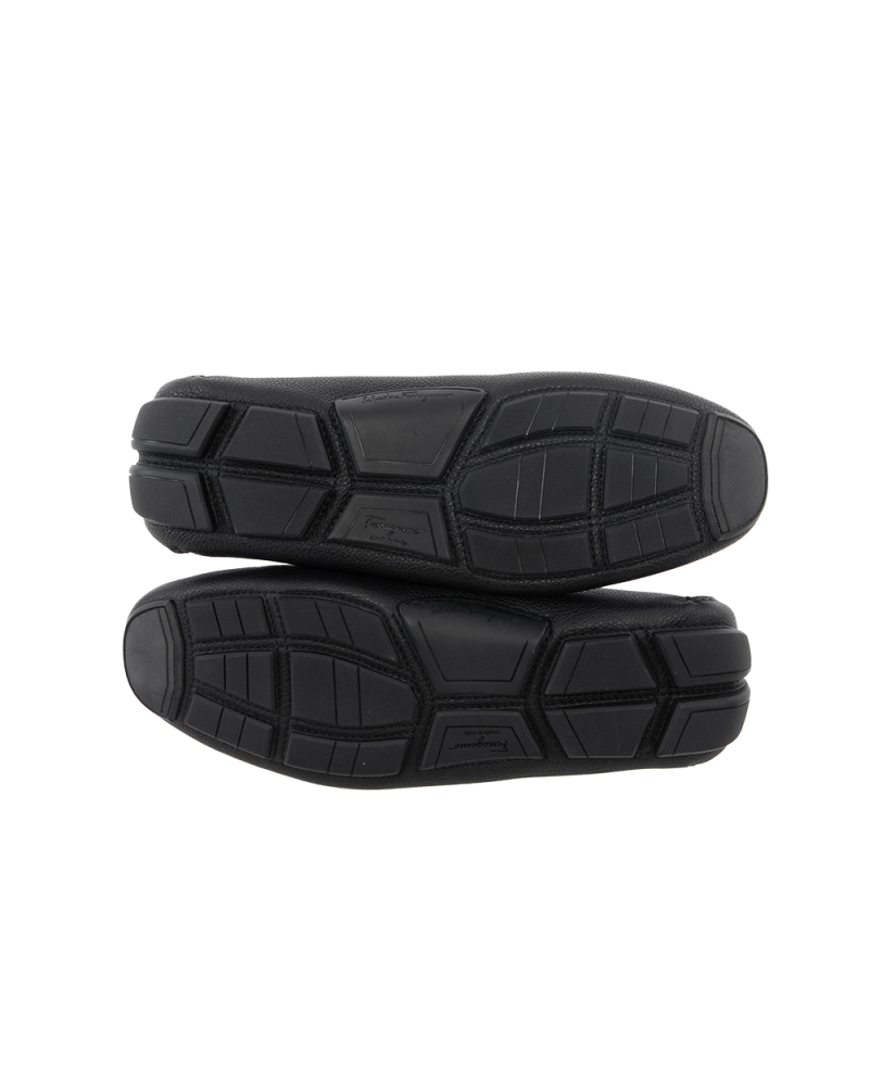 FERRAGAMO DRIVER WITH GANCINI ONAMENT 11 BLACK 0359