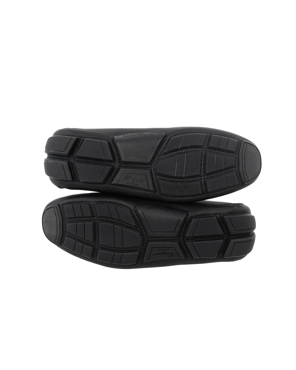FERRAGAMO DRIVER WITH GANCINI ONAMENT 11 BLACK 0359