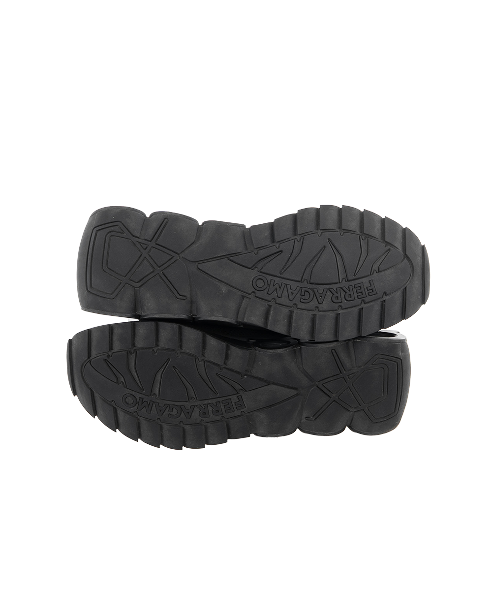 FERRAGAMO RUNNING SNEAKER 11 BLACK 0494