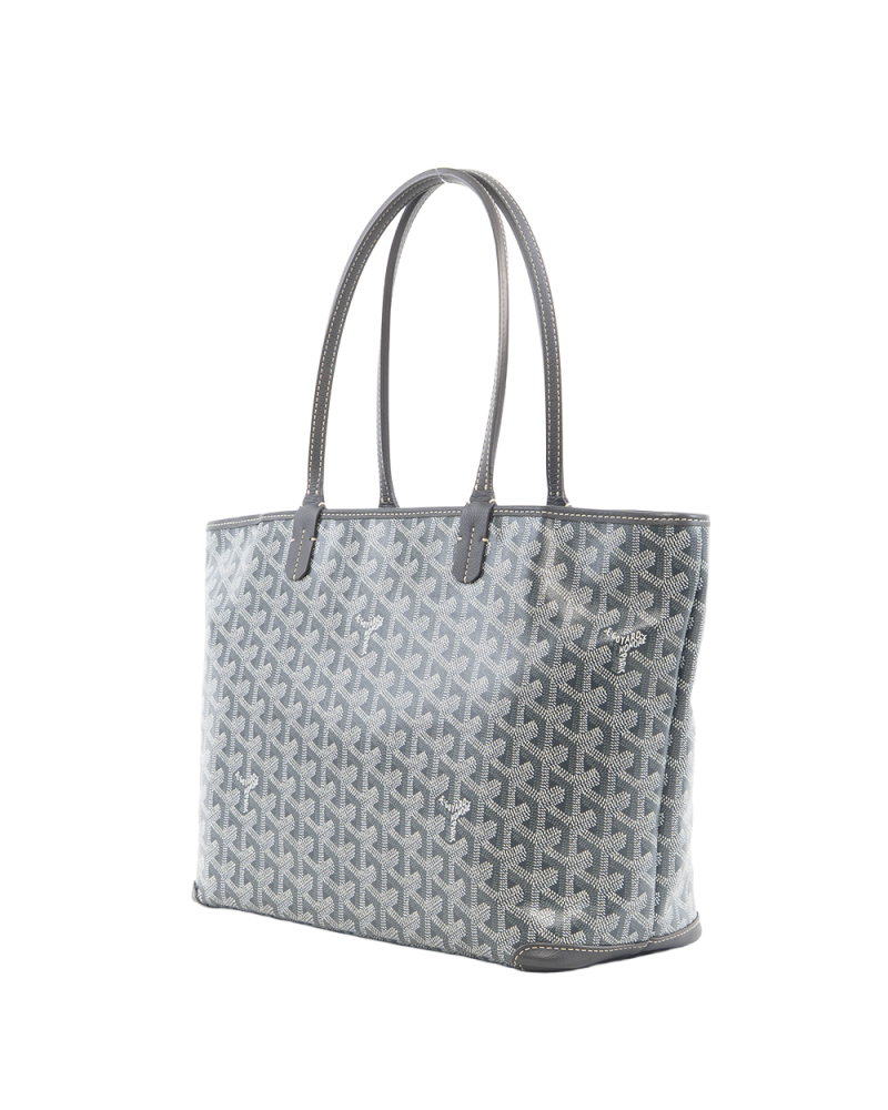 GOYARD ARTOIS PM GRAY CANVAS SHW SIS020235 7292