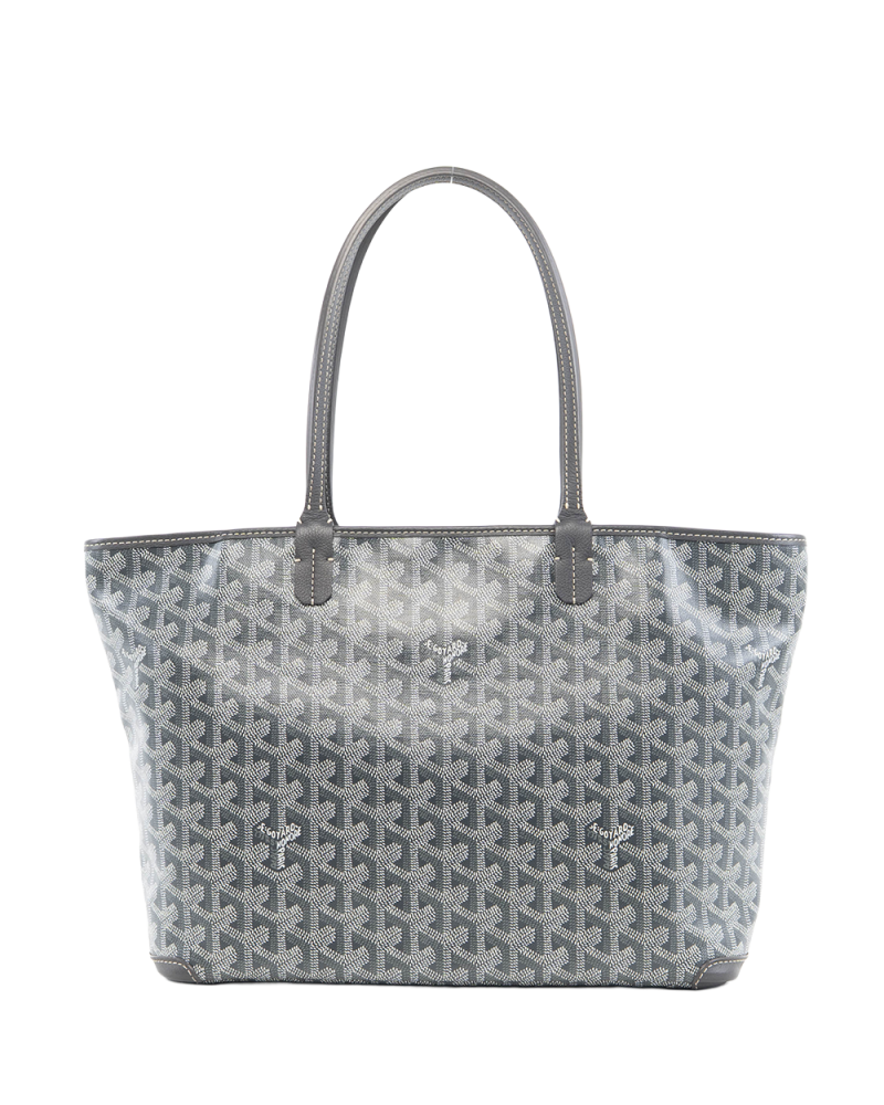 GOYARD ARTOIS PM GRAY CANVAS SHW SIS020235 7293