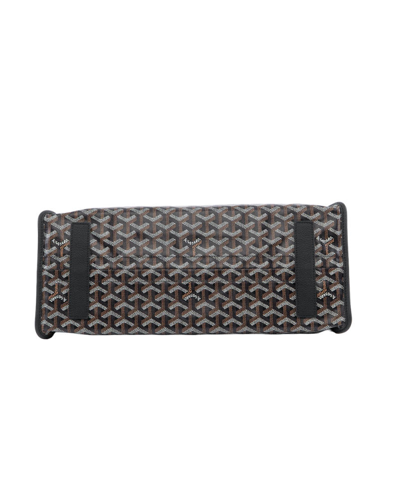 GOYARD HARDY PM BLACK CANVAS SHW LME020232 2527