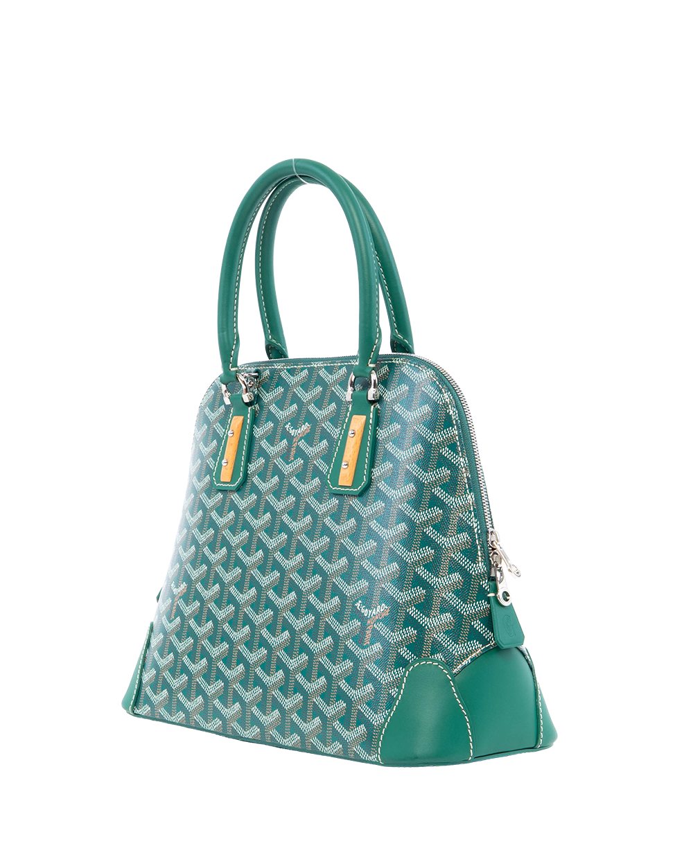GOYARD VENDOME MM GREEN CANVAS SHW MAE120222 0729
