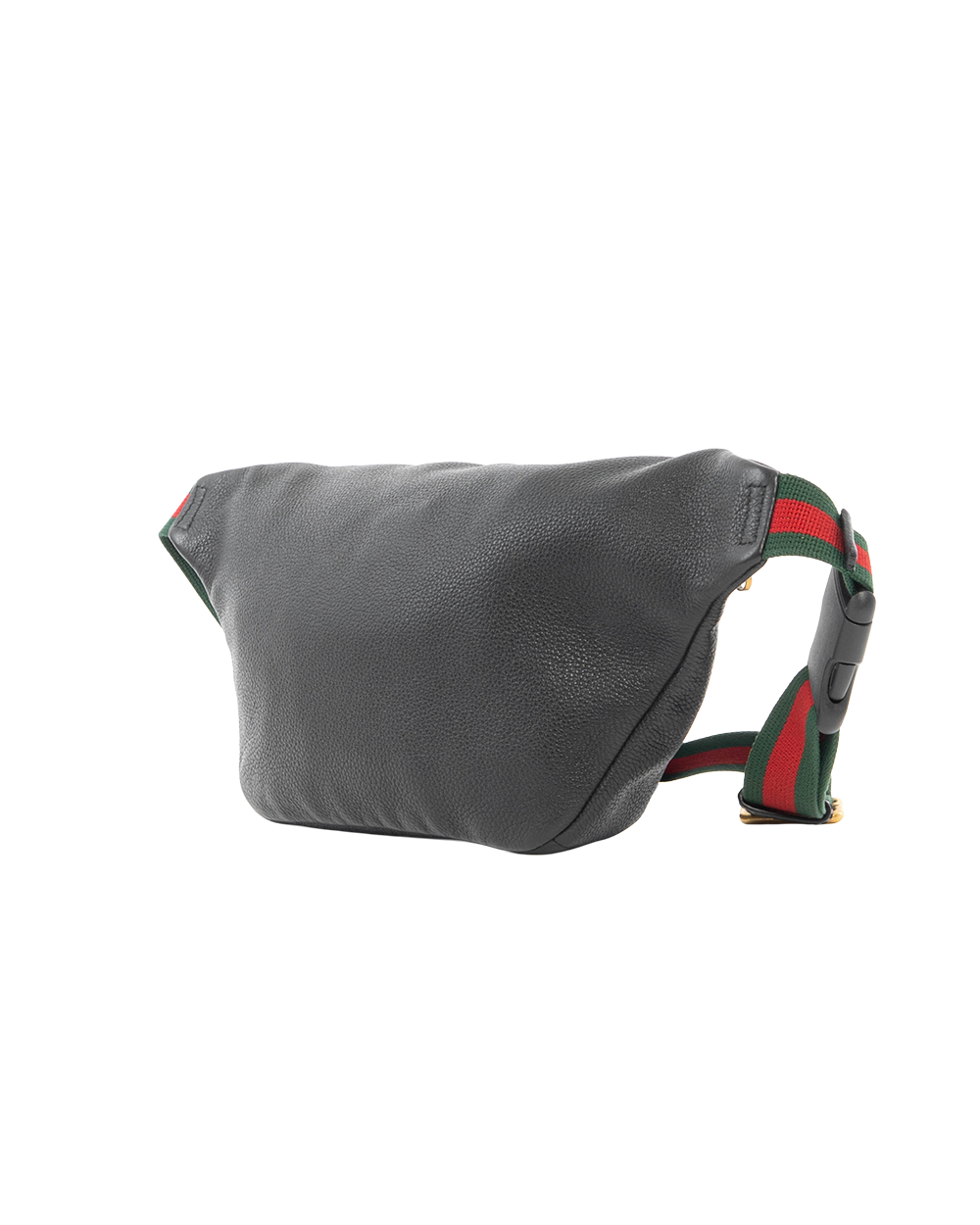 GUCCI BELT BAG BLACK CALF GHW 530412 525040 3151