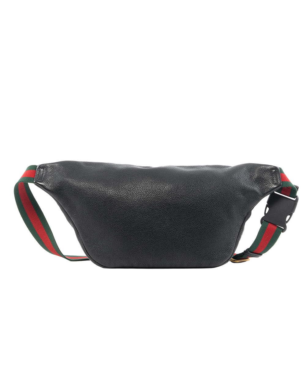 GUCCI BELT BAG BLACK CALF GHW 530412 525046 5312