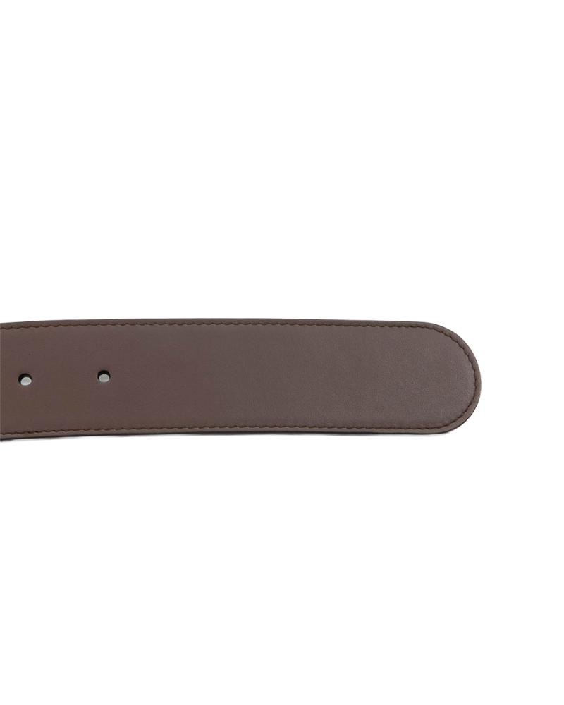 GUCCI BELT BEIGE BROWN 80 GG MONOGRAM CANVAS GHW 400593 92TLT 525040 8211
