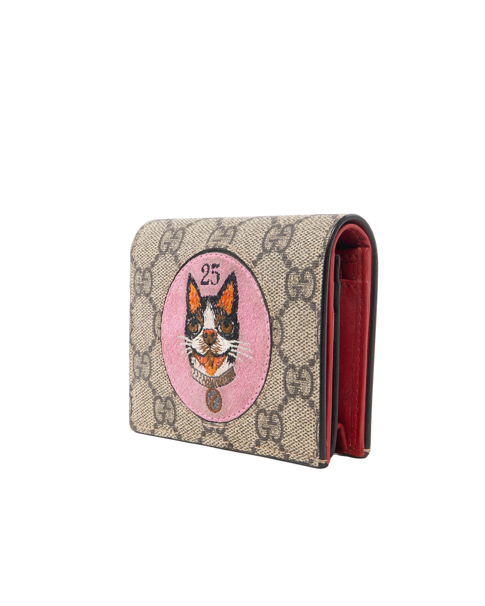 GUCCI BOSCO PATCH SHORT BROWN GG MONOGRAM CANVAS GHW 0506227 0959 0207