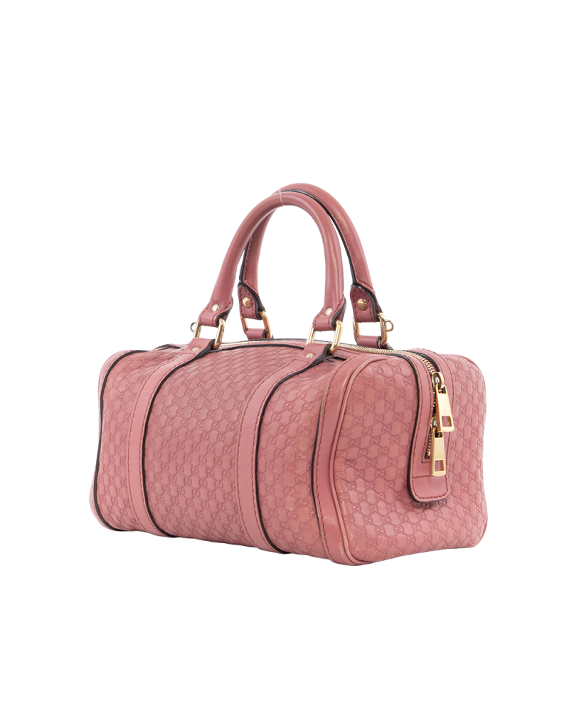 GUCCI BOSTON PINK GG MONOGRAM CALF GHW 296876 525040 3058