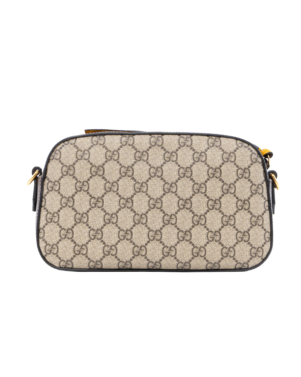 GUCCI CAMERA TIGER BROWN GG SUPREME MONOGRAM CANVAS GHW 476466 620981 0166