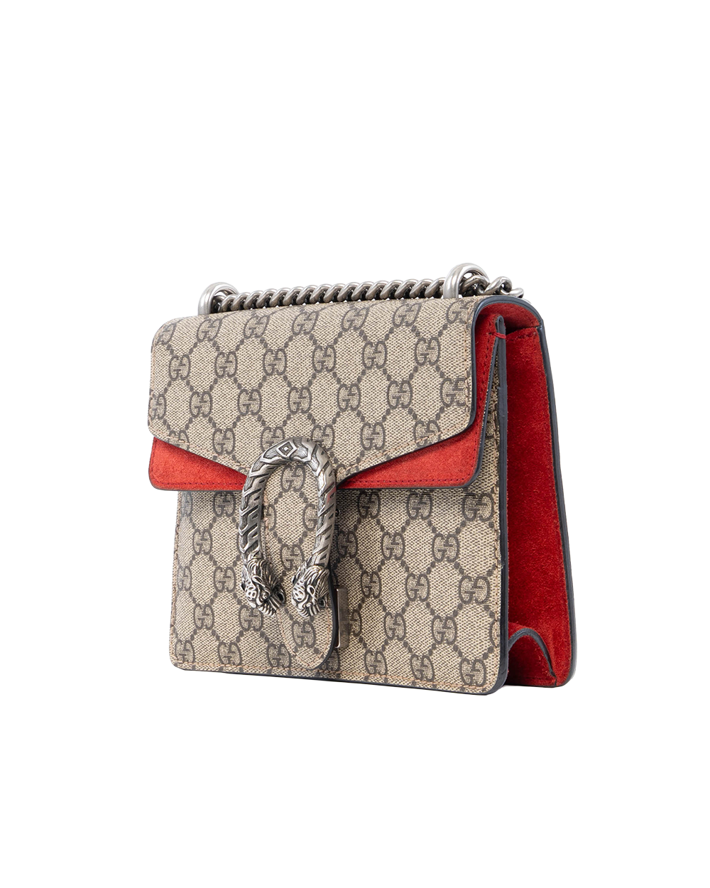 GUCCI DIONYSUS MINI BROWN RED GG MONOGRAM RHW 421970 498879 4436