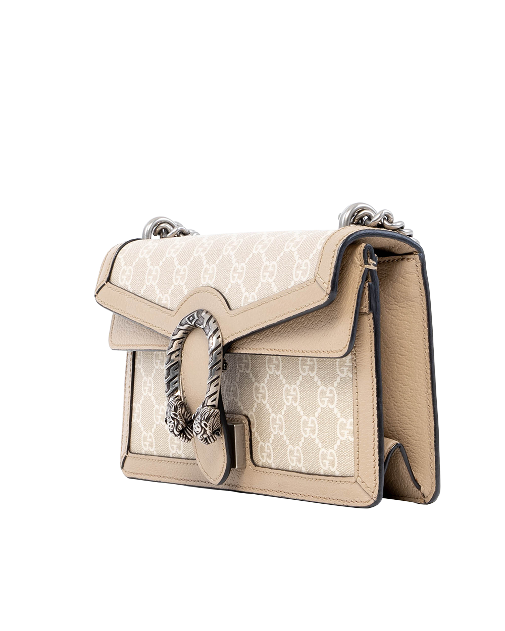 GUCCI DIONYSUS SMALL BEIGE GG MONOGRAM CANVAS SHW 05942