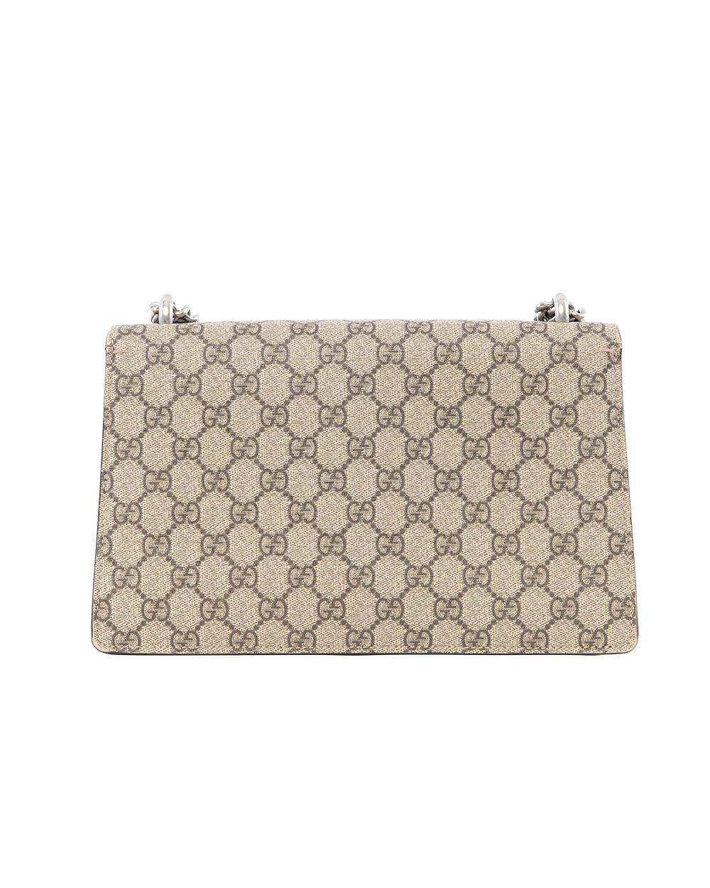 GUCCI DIONYSUS SMALL BROWN BLACK GG MONOGRAM CANVAS SHW 400249 498879 0091