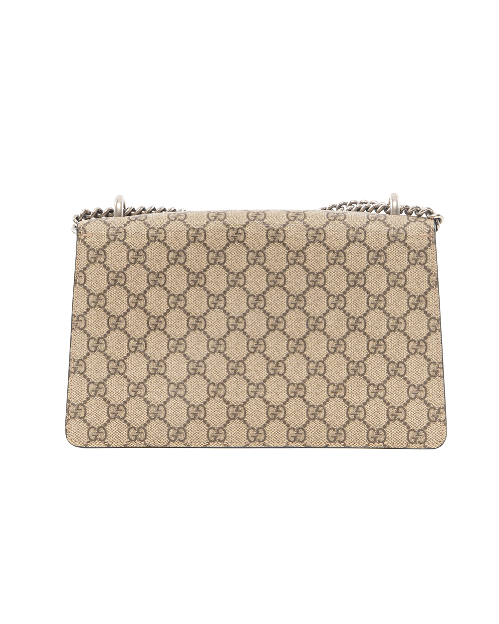 GUCCI DIONYSUS SMALL BROWN BLACK GG MONOGRAM CANVAS SHW 0979