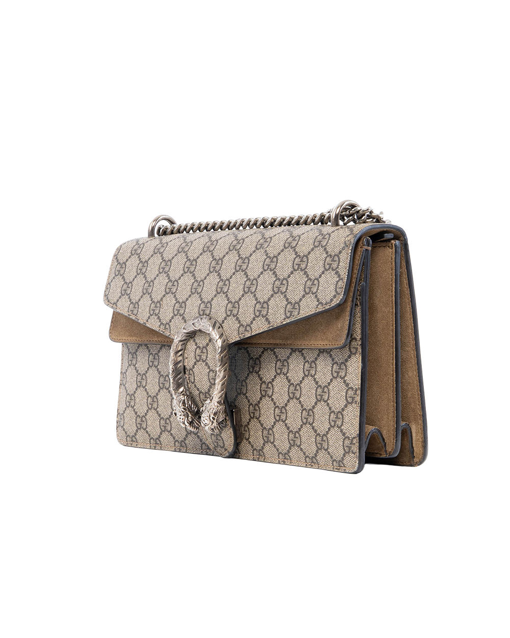 GUCCI DIONYSUS SMALL BROWN GG MONOGRAM CANVAS SHW 400249 585795 2038