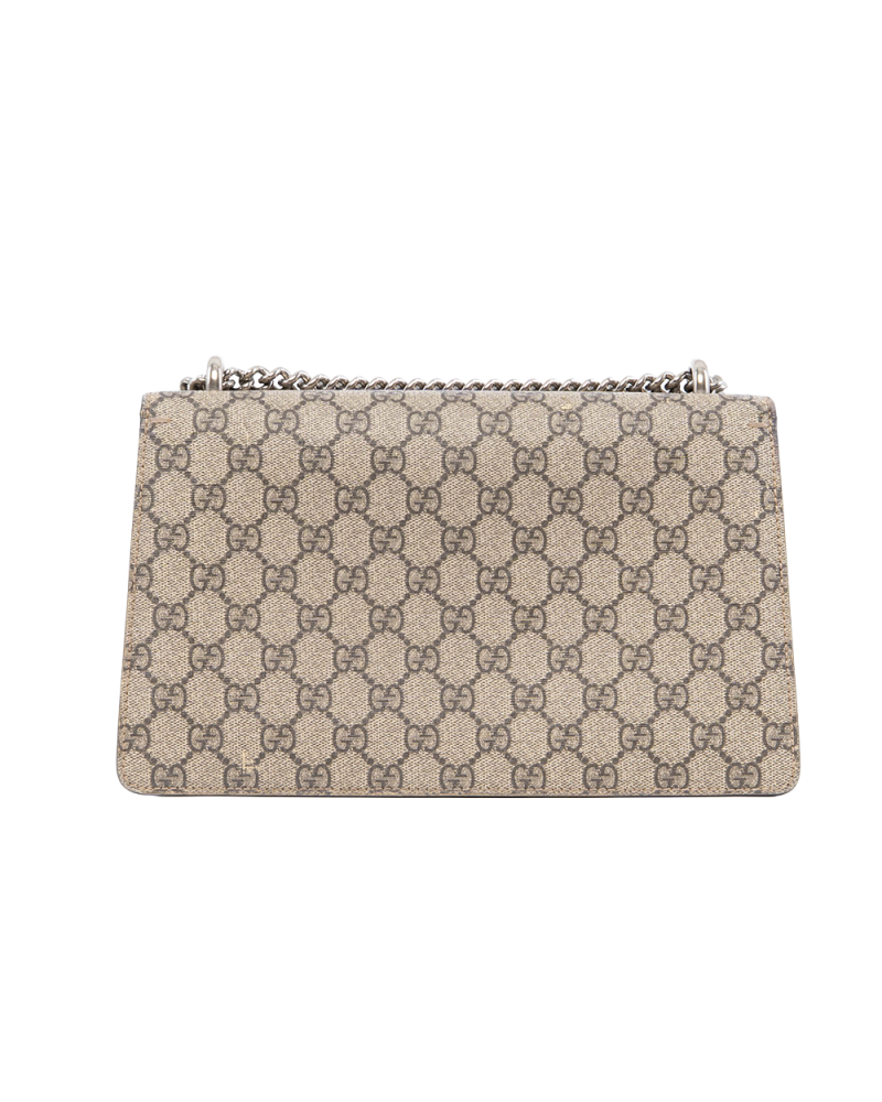 GUCCI DIONYSUS SMALL BROWN GG MONOGRAM CANVAS SHW 400249 585795 2040