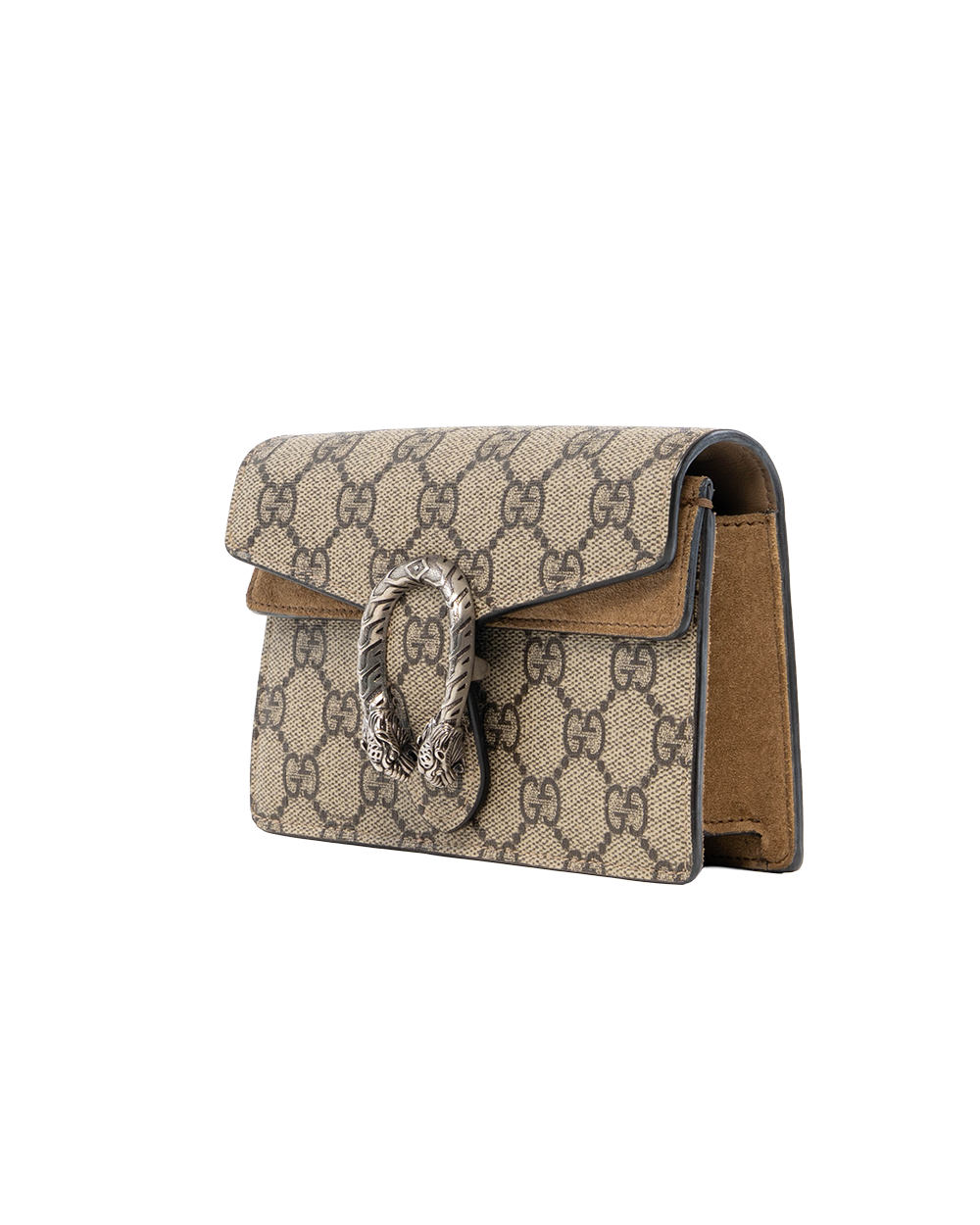 GUCCI DIONYSUS SUPER MINI BROWN GG MONOGRAM CANVAS SHW 476432 525040 7916