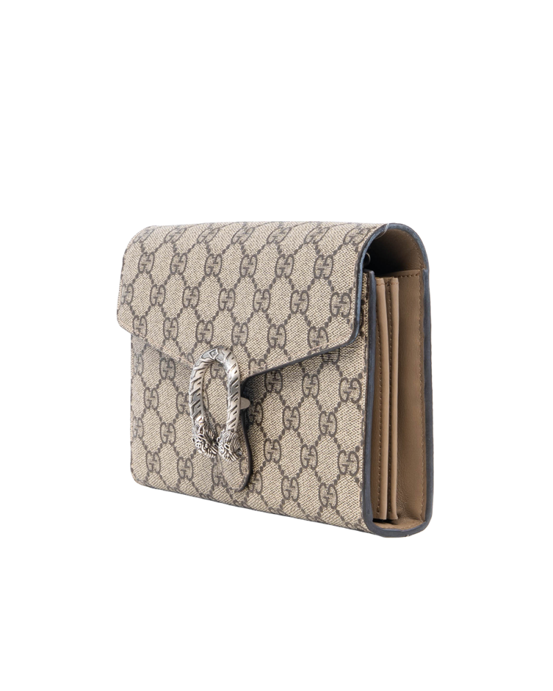 GUCCI DIONYSUS WOC BEIGE GG MONOGRAM CANVAS SHW 401231 496334 2135