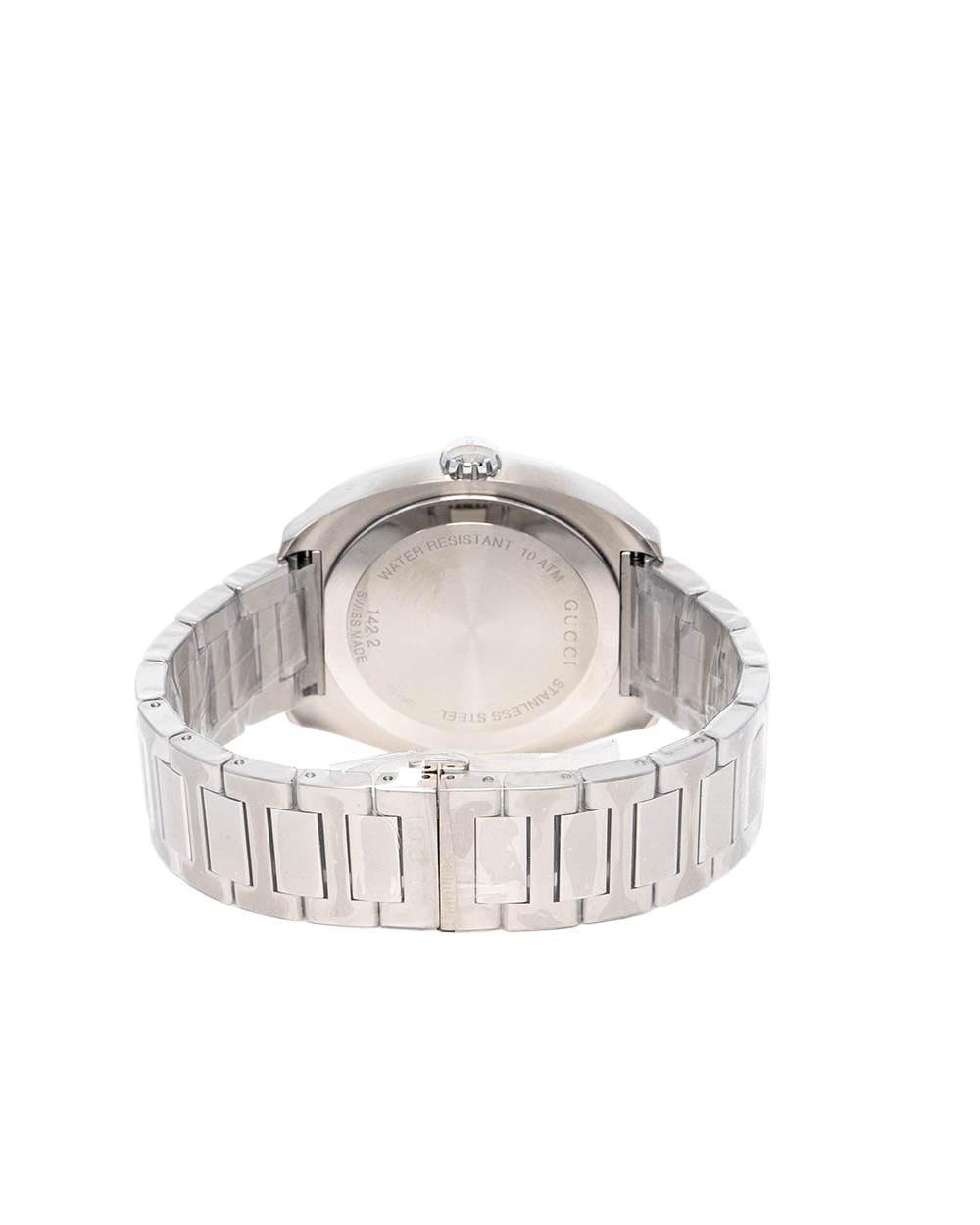 GUCCI GG2570 WATCH 44MM BLACK STAINLESS STEEL SHW 18211457 04157