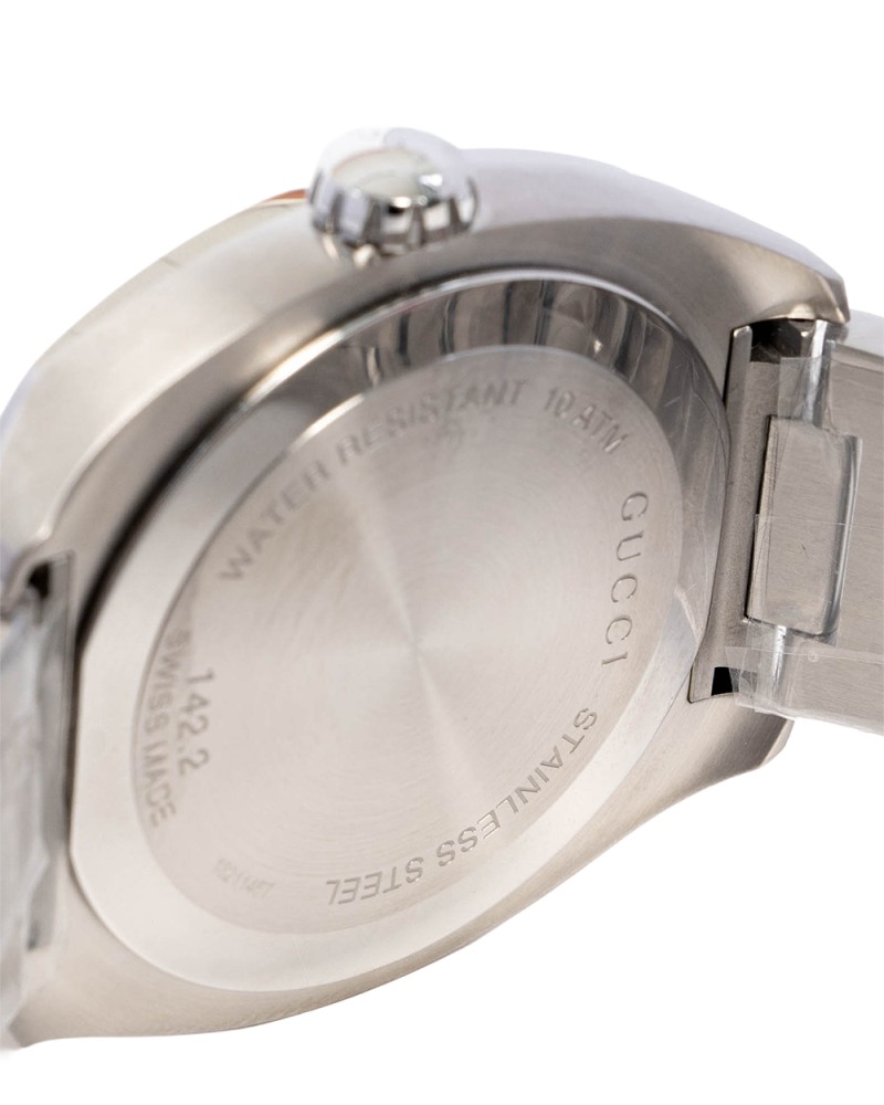 GUCCI GG2570 WATCH 44MM BLACK STAINLESS STEEL SHW 18211457 04162