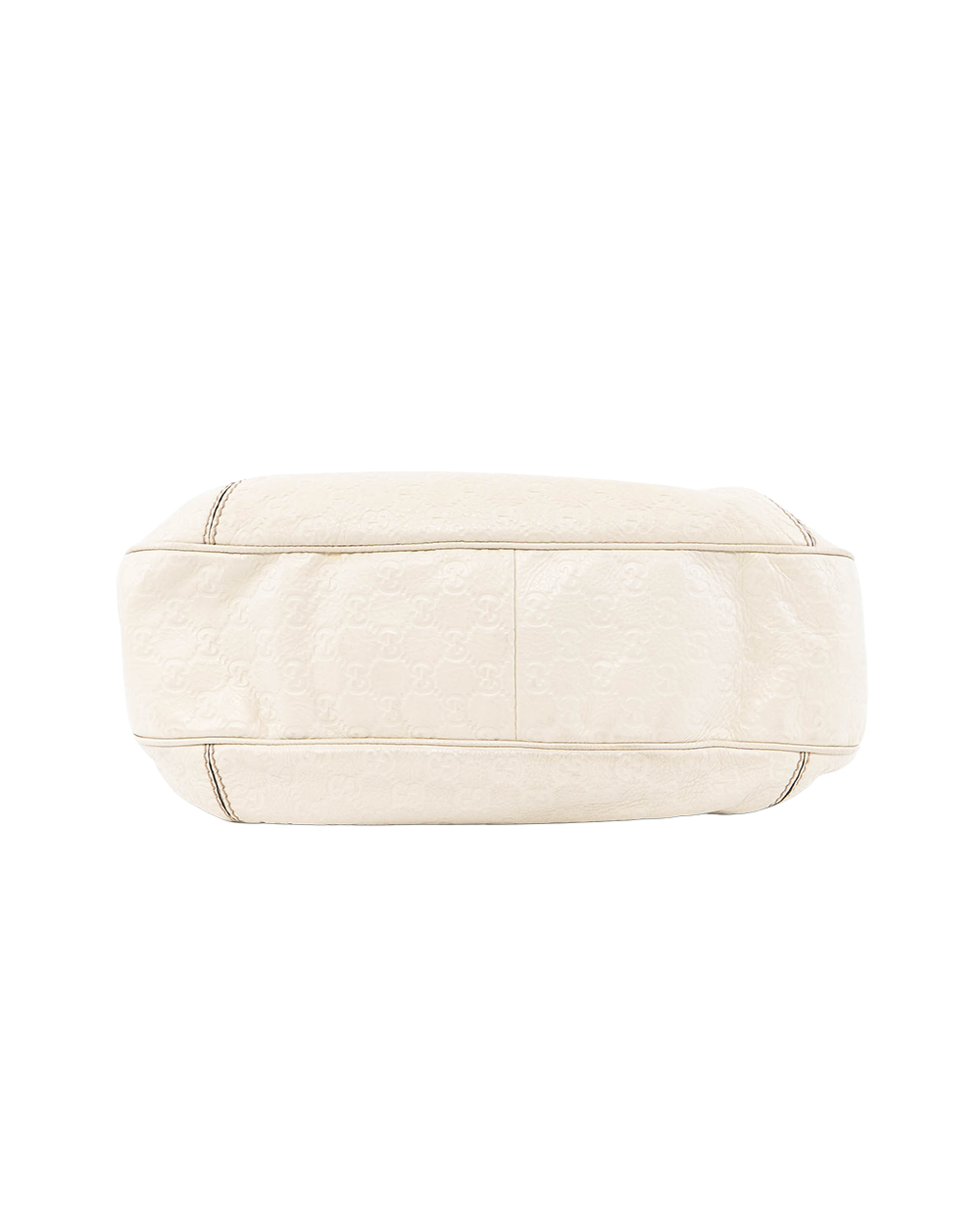 GUCCI GUCCISSIMA HOBO LARGE WHITE CALF GHW 233604 523040 0486