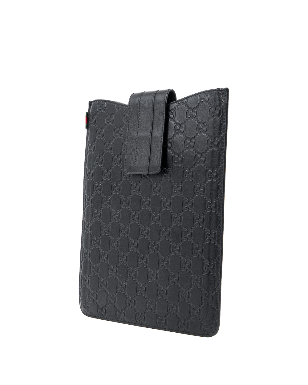 GUCCI GUCCISSIMA IPAD CASE BLACK CALF 0207