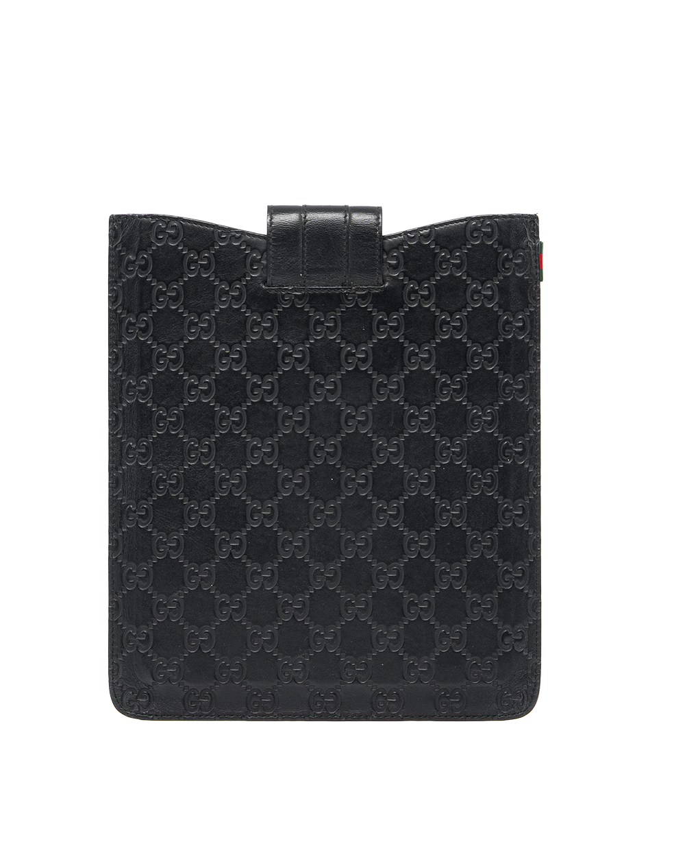 GUCCI GUCCISSIMA IPAD CASE BLACK CALF 0209