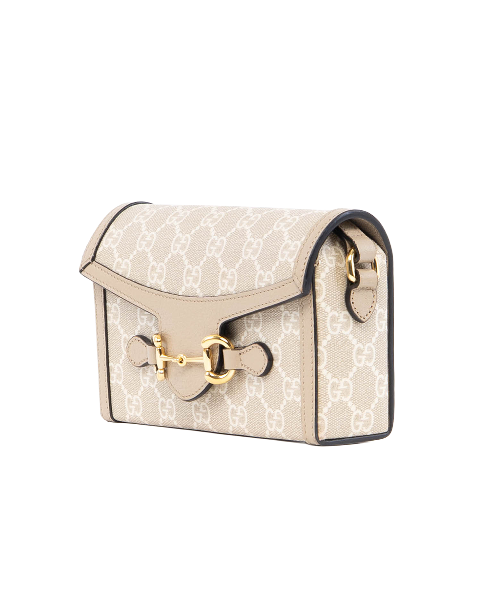 GUCCI HORSEBIT 1955 CAMERA BEIGE GG MONOGRAM CANVAS GHW 699296 2149 5028