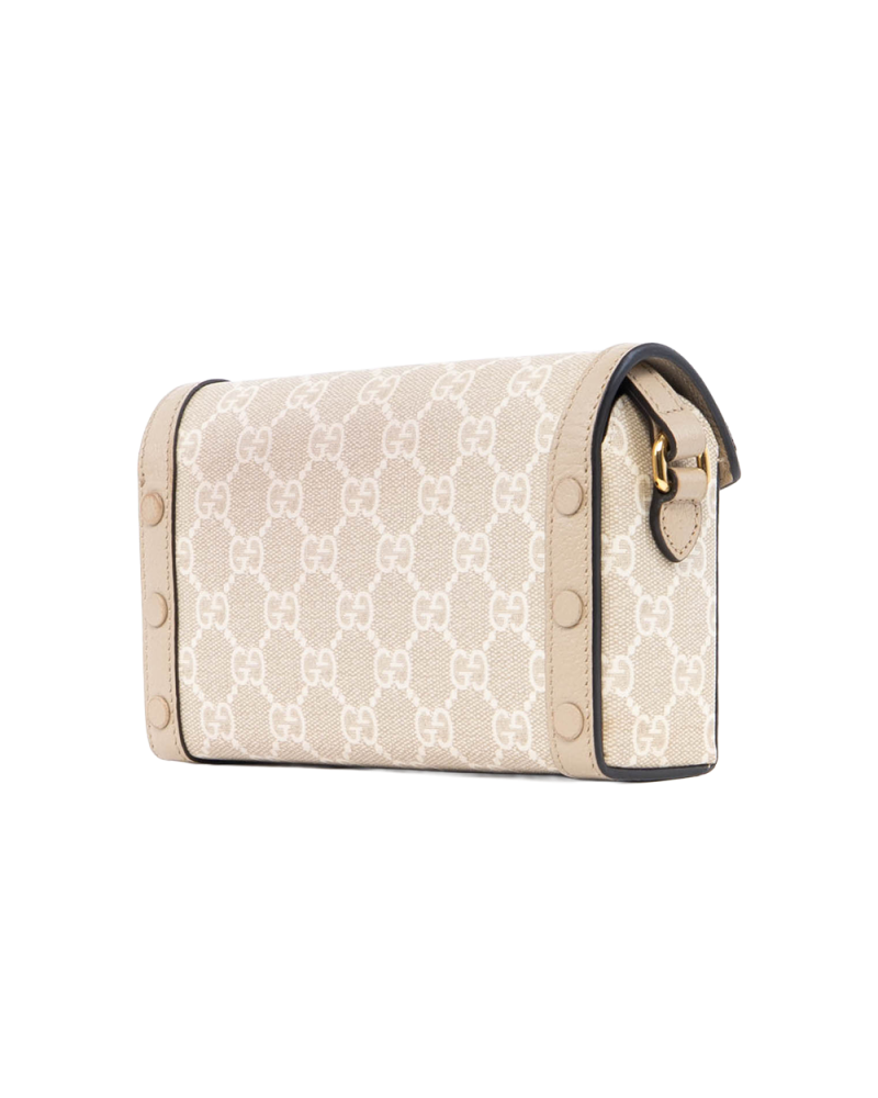 GUCCI HORSEBIT 1955 CAMERA BEIGE GG MONOGRAM CANVAS GHW 699296 2149 5029
