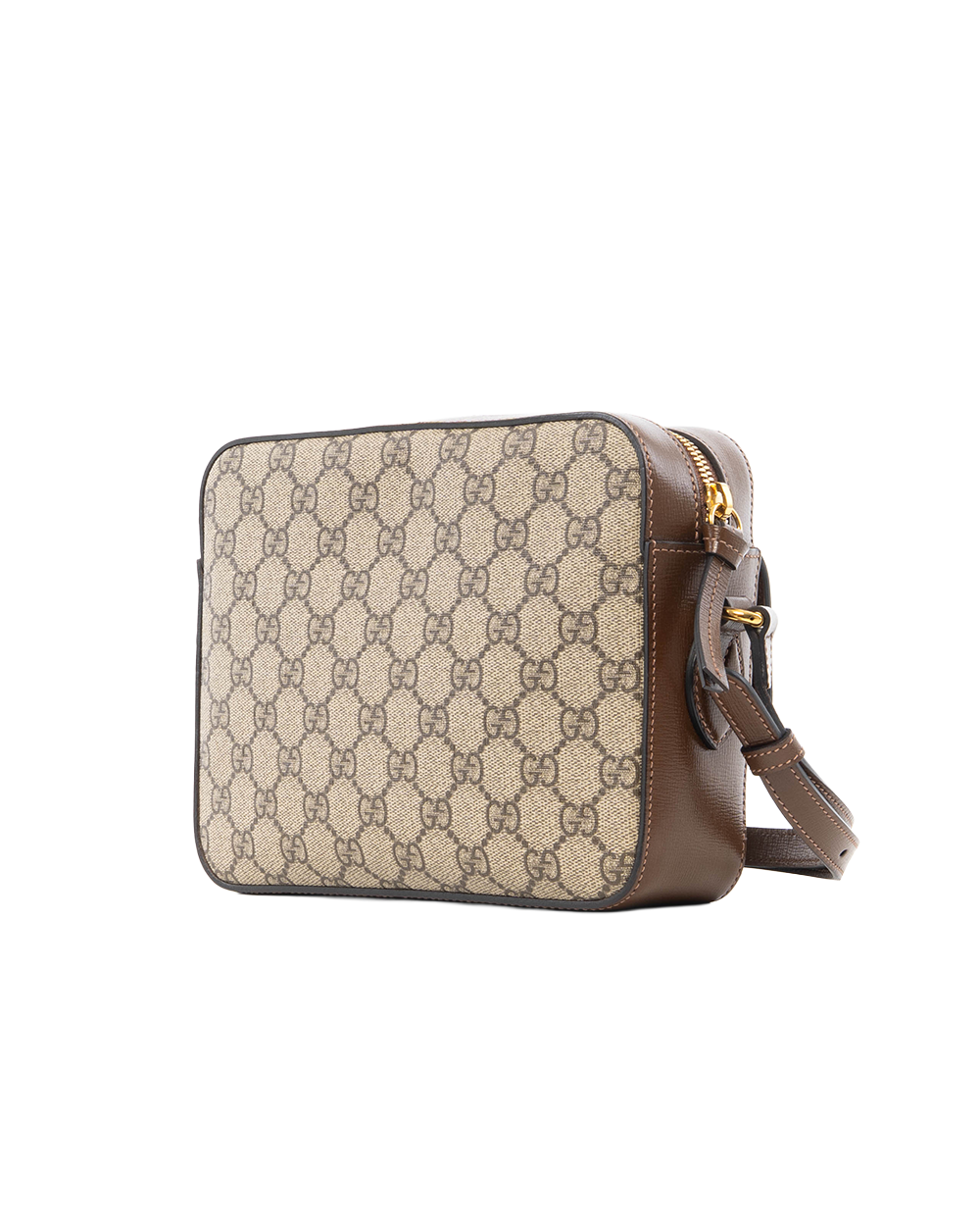 GUCCI HORSEBIT 1955 CAMERA BROWN GG SUPREME MONOGRAM CANVAS GHW 645454 520982 5297
