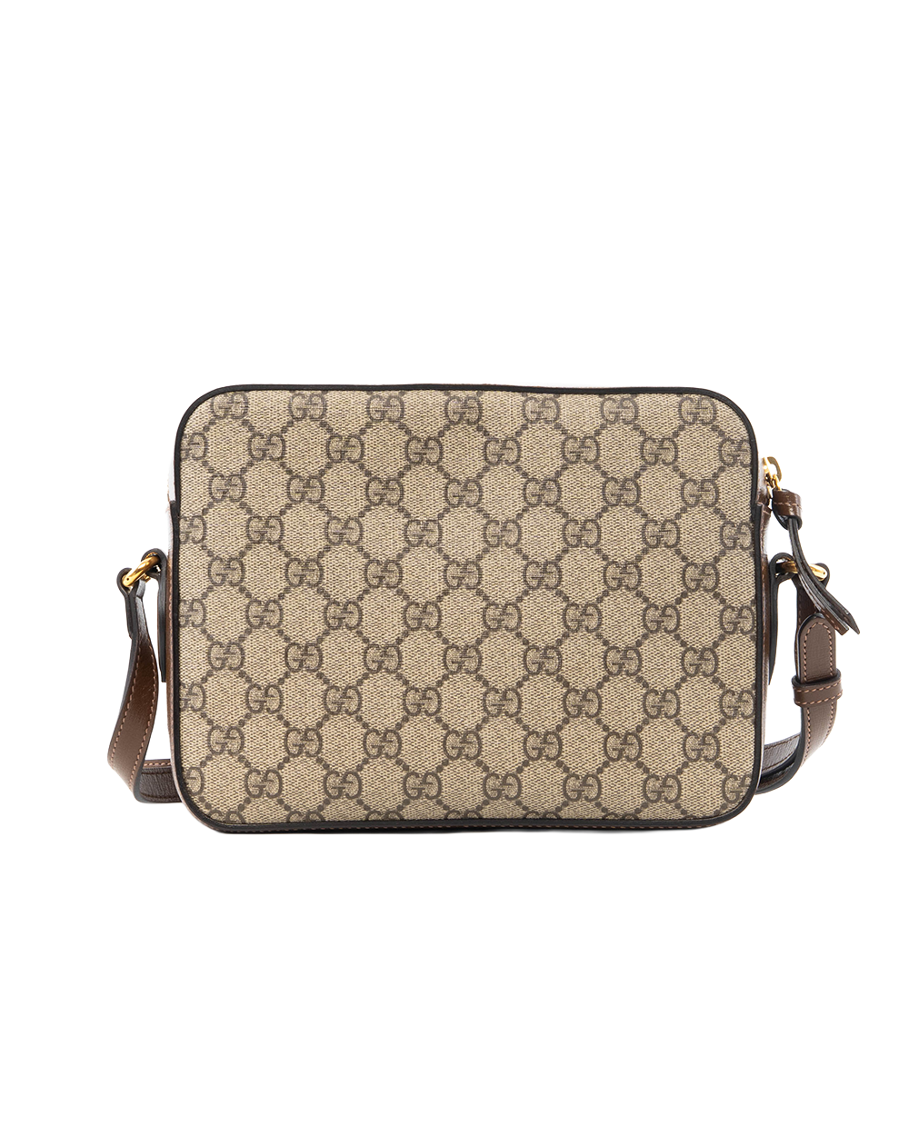 GUCCI HORSEBIT 1955 CAMERA BROWN GG SUPREME MONOGRAM CANVAS GHW 645454 520982 5298