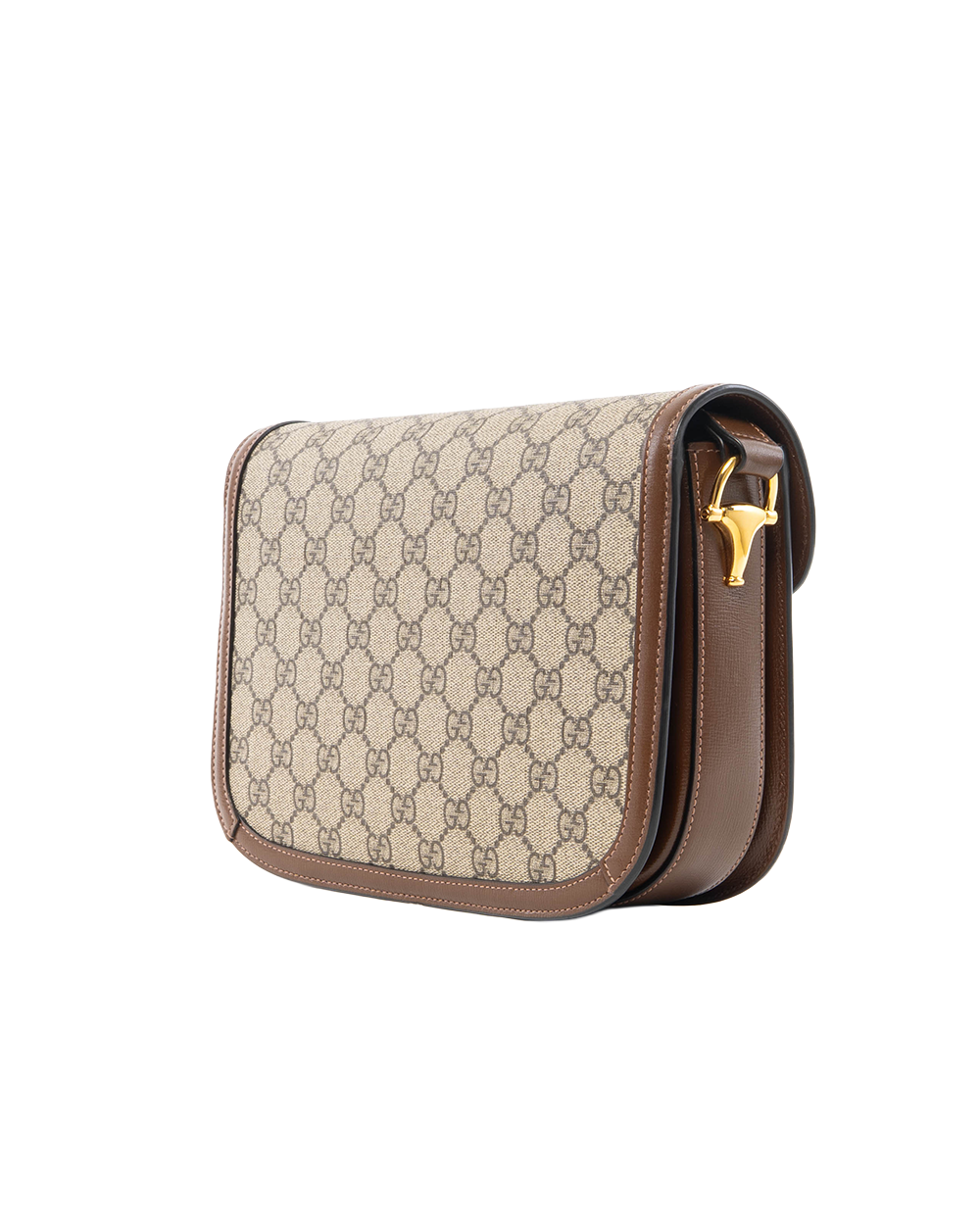 GUCCI HORSEBIT 1955 MEDIUM BROWN GG MONOGRAM CANVAS GHW 602204 493075 5282