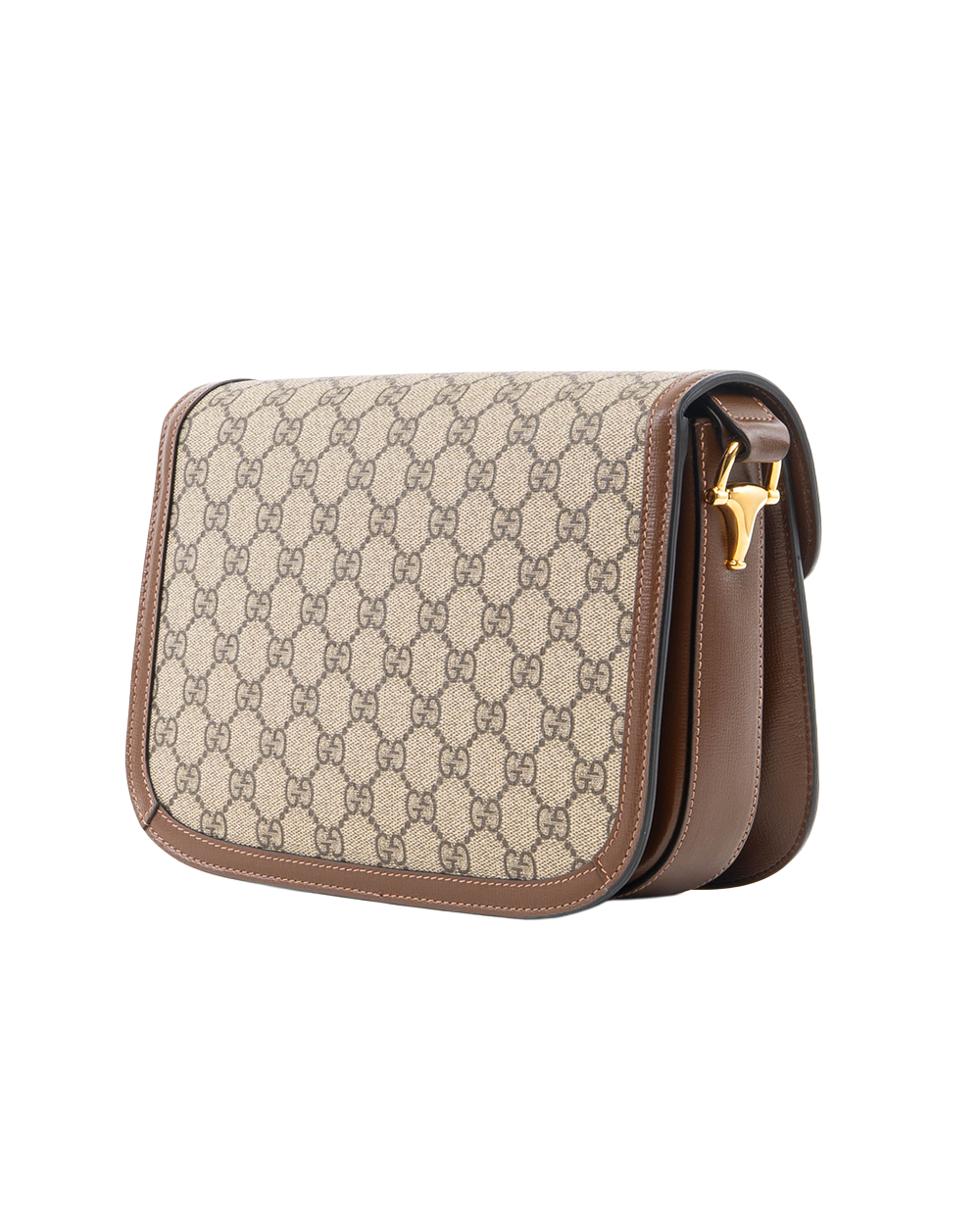 GUCCI HORSEBIT 1955 MEDIUM BROWN GG MONOGRAM CANVAS GHW 602204 525040 5298