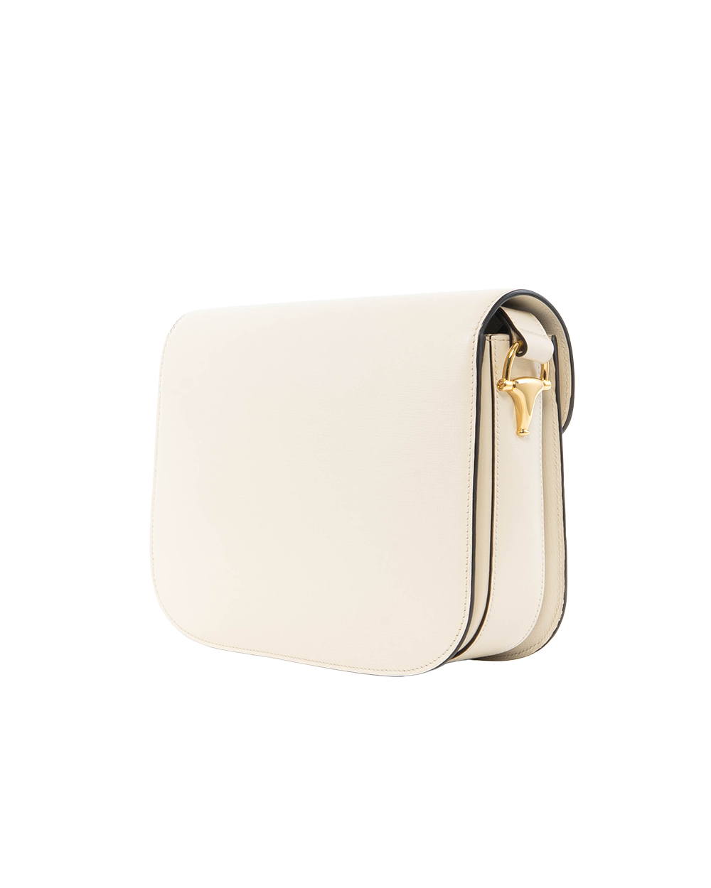 GUCCI HORSEBIT 1955 MEDIUM WHITE CALF GHW 602204 520981 3077