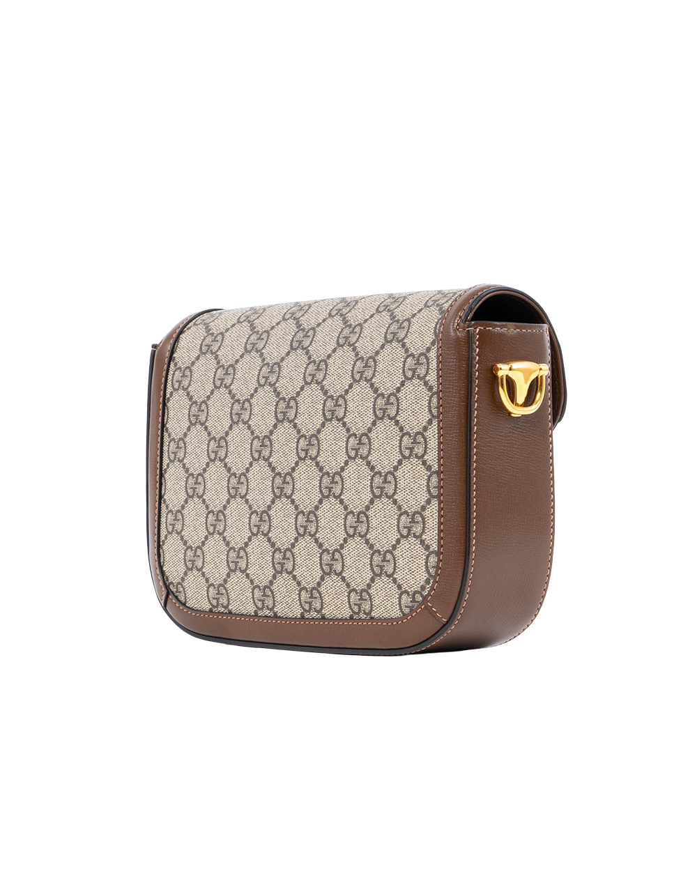 GUCCI HORSEBIT 1955 MINI BROWN GG MONOGRAM CANVAS GHW 658574 493075 4997