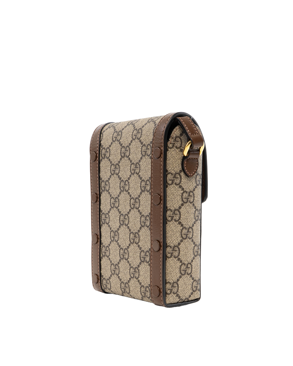 GUCCI HORSEBIT 1955 PHONE BROWN GG MONOGRAM CANVAS GHW 625615 2149 7868