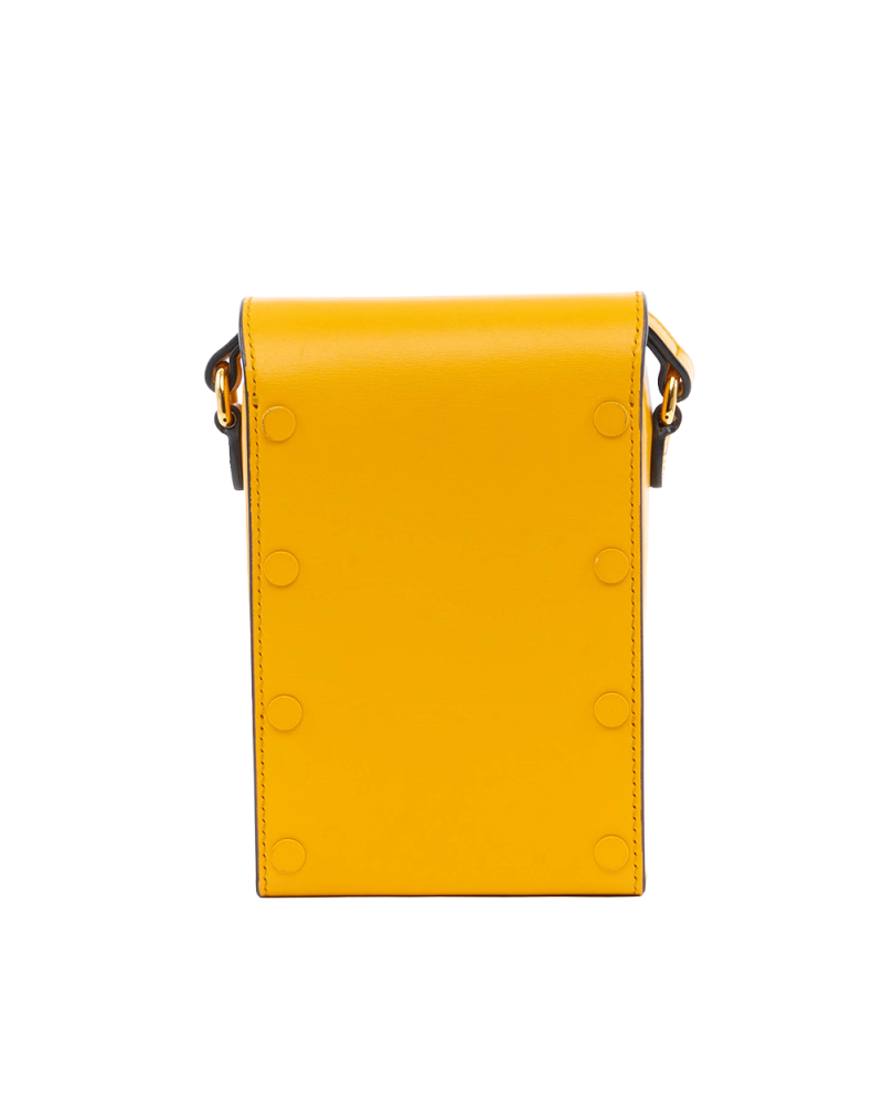 GUCCI HORSEBIT 1955 PHONE YELLOW MUSTRAD CALF GHW 625615 0416 2121