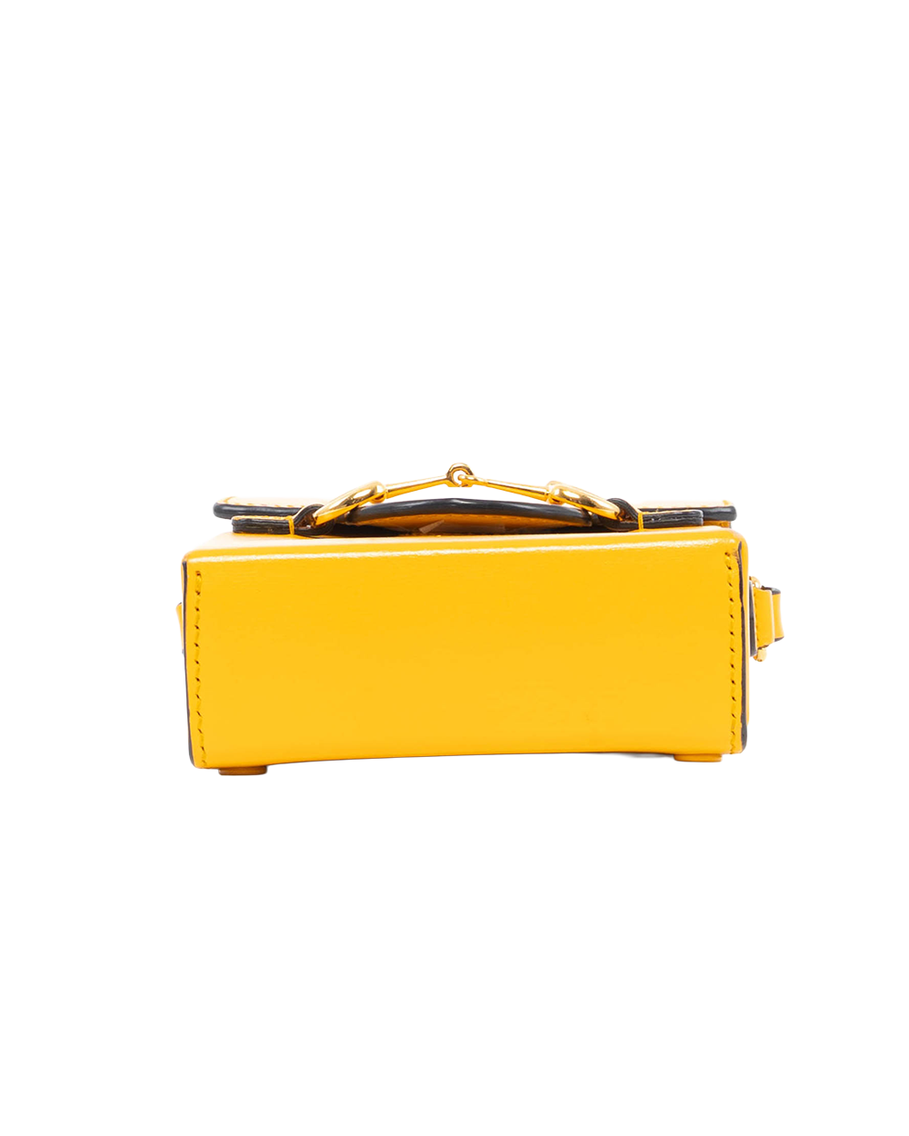 GUCCI HORSEBIT 1955 PHONE YELLOW MUSTRAD CALF GHW 625615 0416 2125
