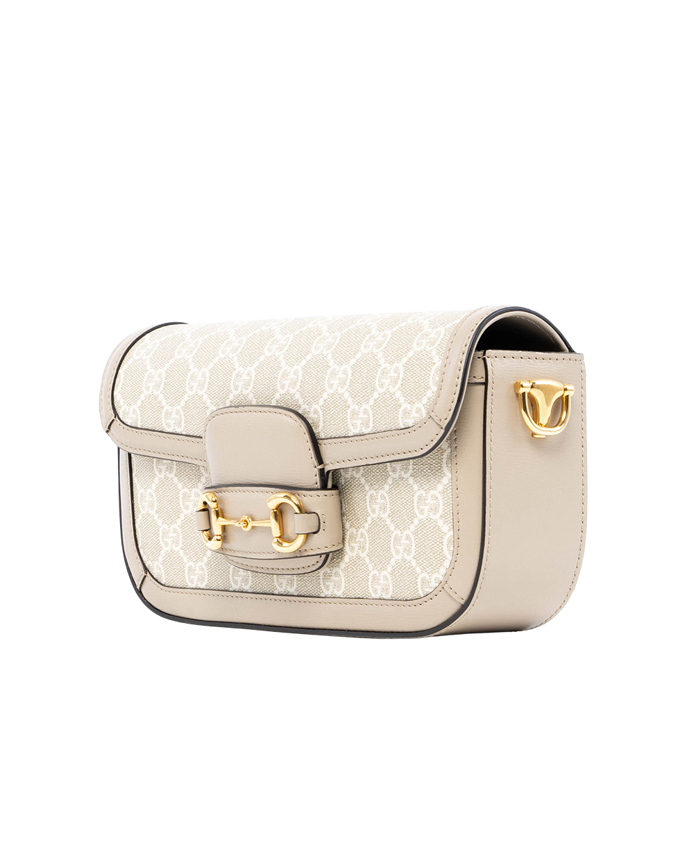 GUCCI HORSEBIT 1955 SHOLDER BAG BEIGE GG MONOGRAM CANVAS GHW 3102