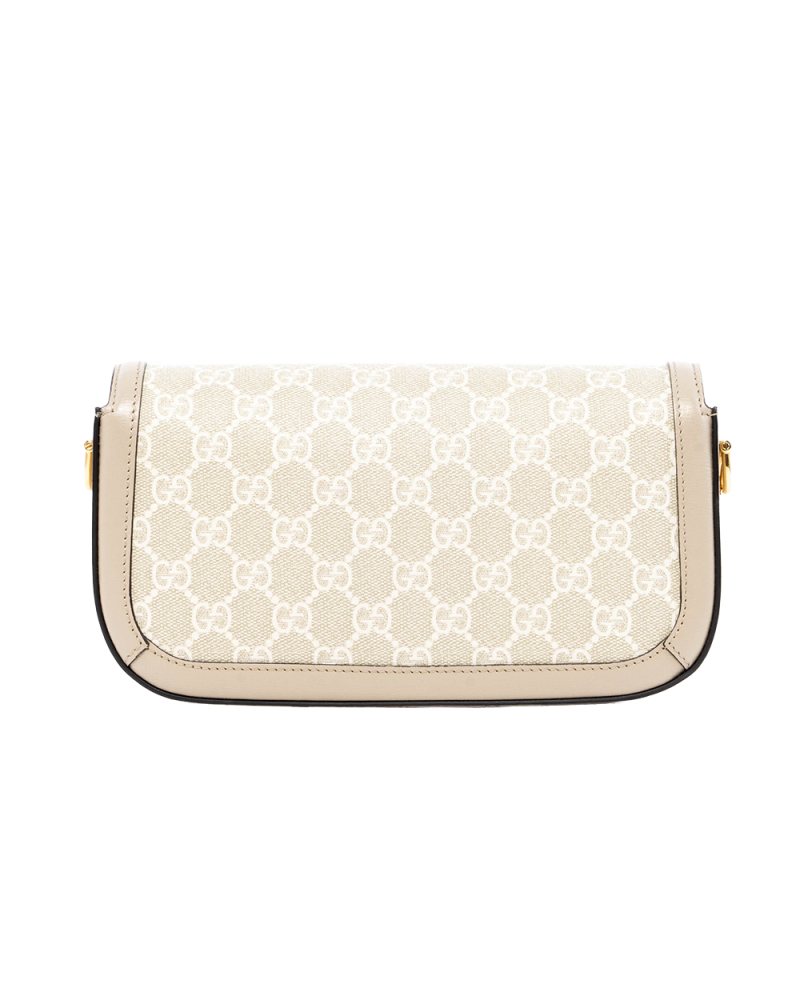 GUCCI HORSEBIT 1955 SHOLDER BAG BEIGE GG MONOGRAM CANVAS GHW 3104