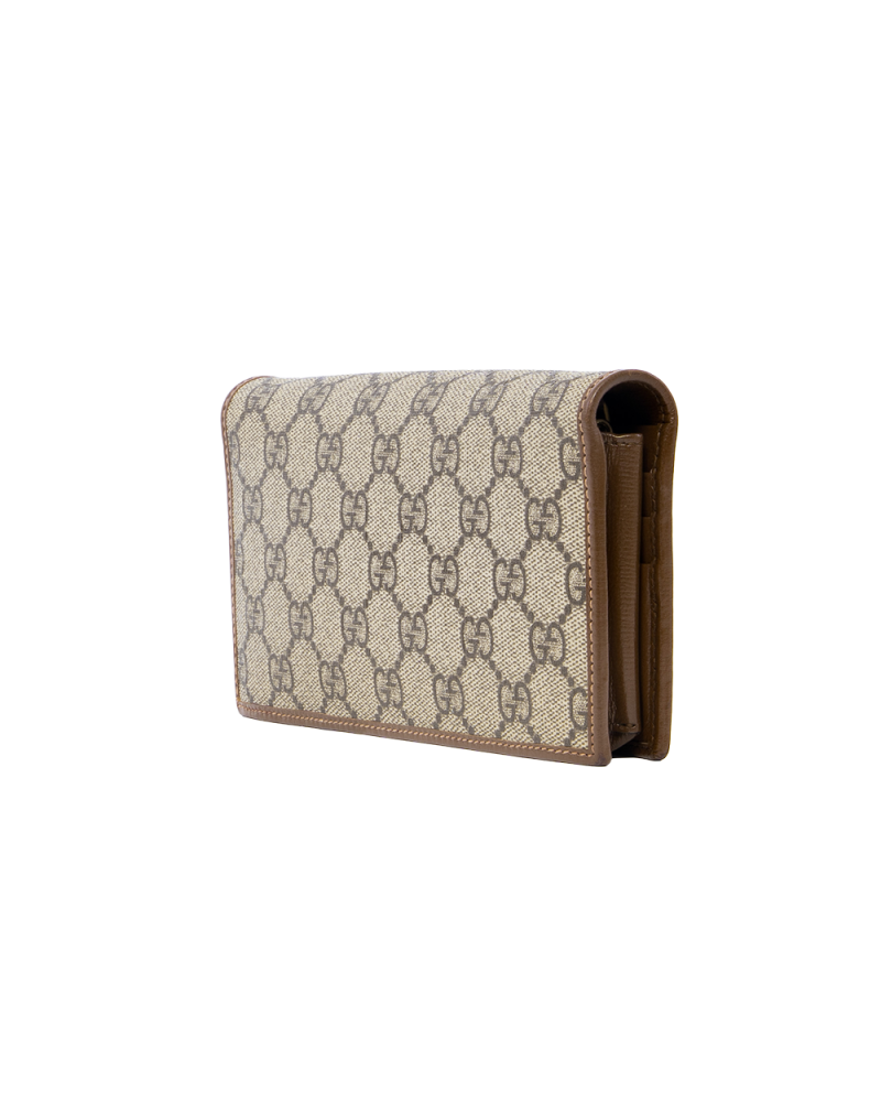 GUCCI HORSEBIT 1955 WOC BROWN GG MONOGRAM GHW 621892 496334 0103