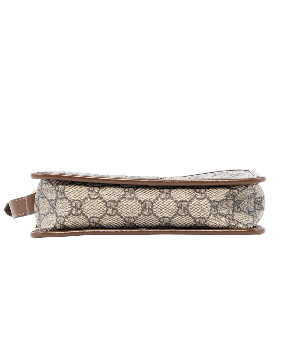 GUCCI INTERLOCK G CAMERA MINI BROWN GG MONOGRAM CANVAS GHW 4036