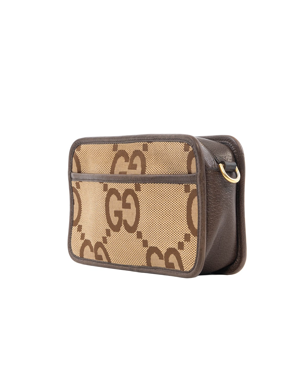 GUCCI JUMBO GG MESSENGER BROWN RED GREEN GIANT GG MONOGRAM GHW 696075 2184 0666