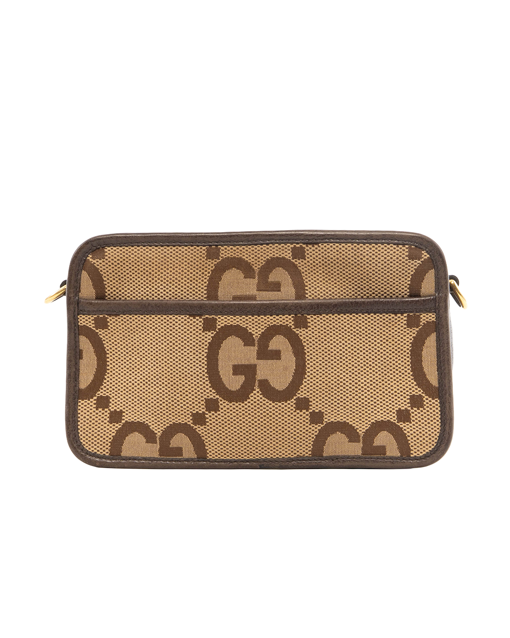 GUCCI JUMBO GG MESSENGER BROWN RED GREEN GIANT GG MONOGRAM GHW 696075 2184 0667