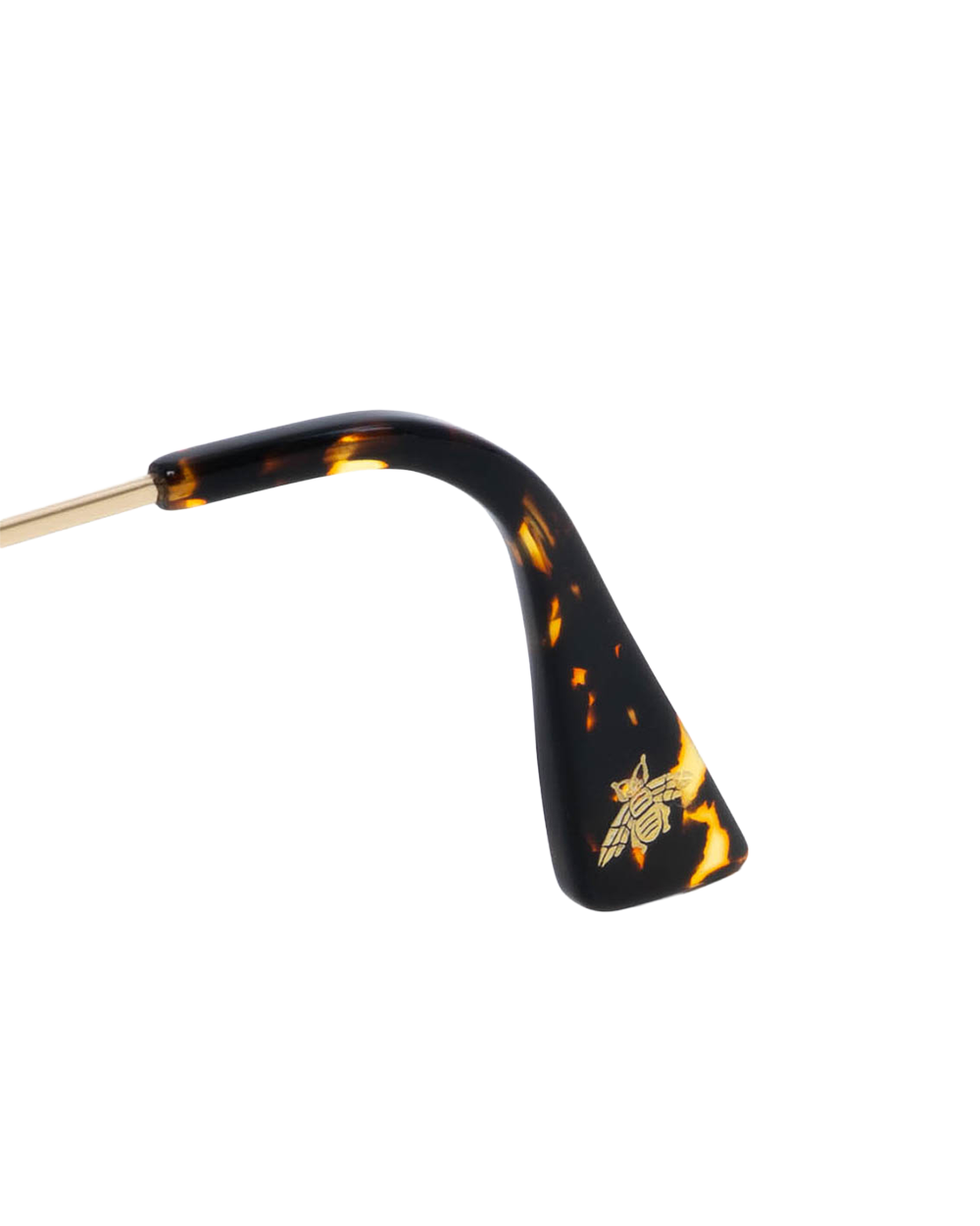 GUCCI L AVEUGLE PAR AMOUR ROUND SUNGLASSES WHITE BROWN GHW GG0113S 003 2192