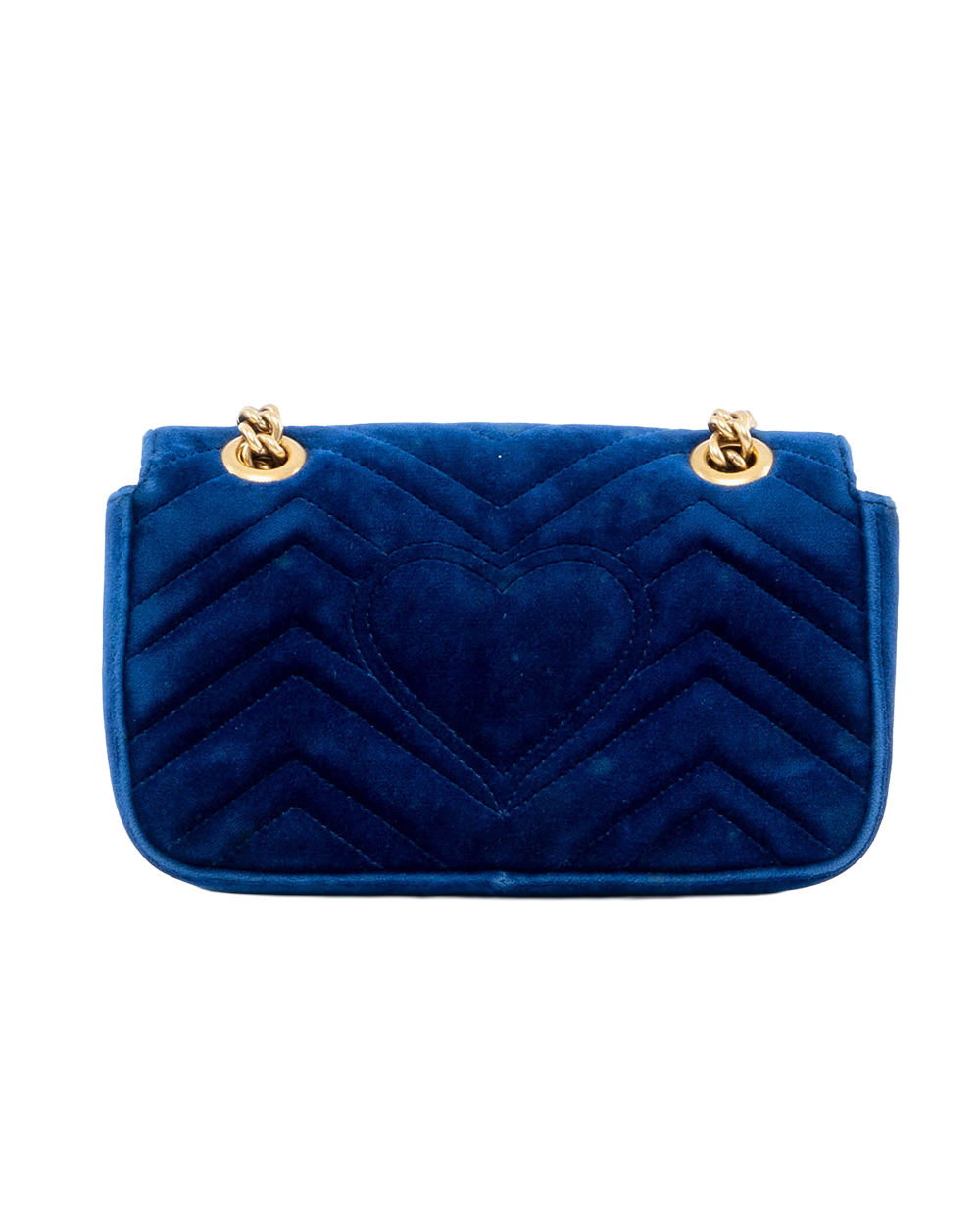 GUCCI MARMONT 22 BLUE VELVET GHW 446744 493075 05357