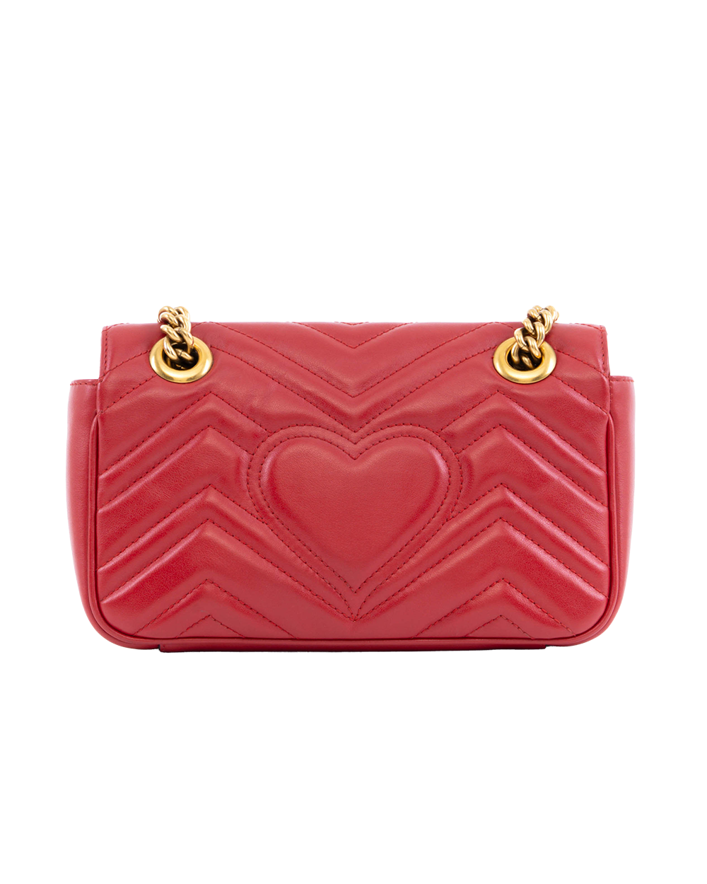 GUCCI MARMONT 22 RED CALF GHW 0291