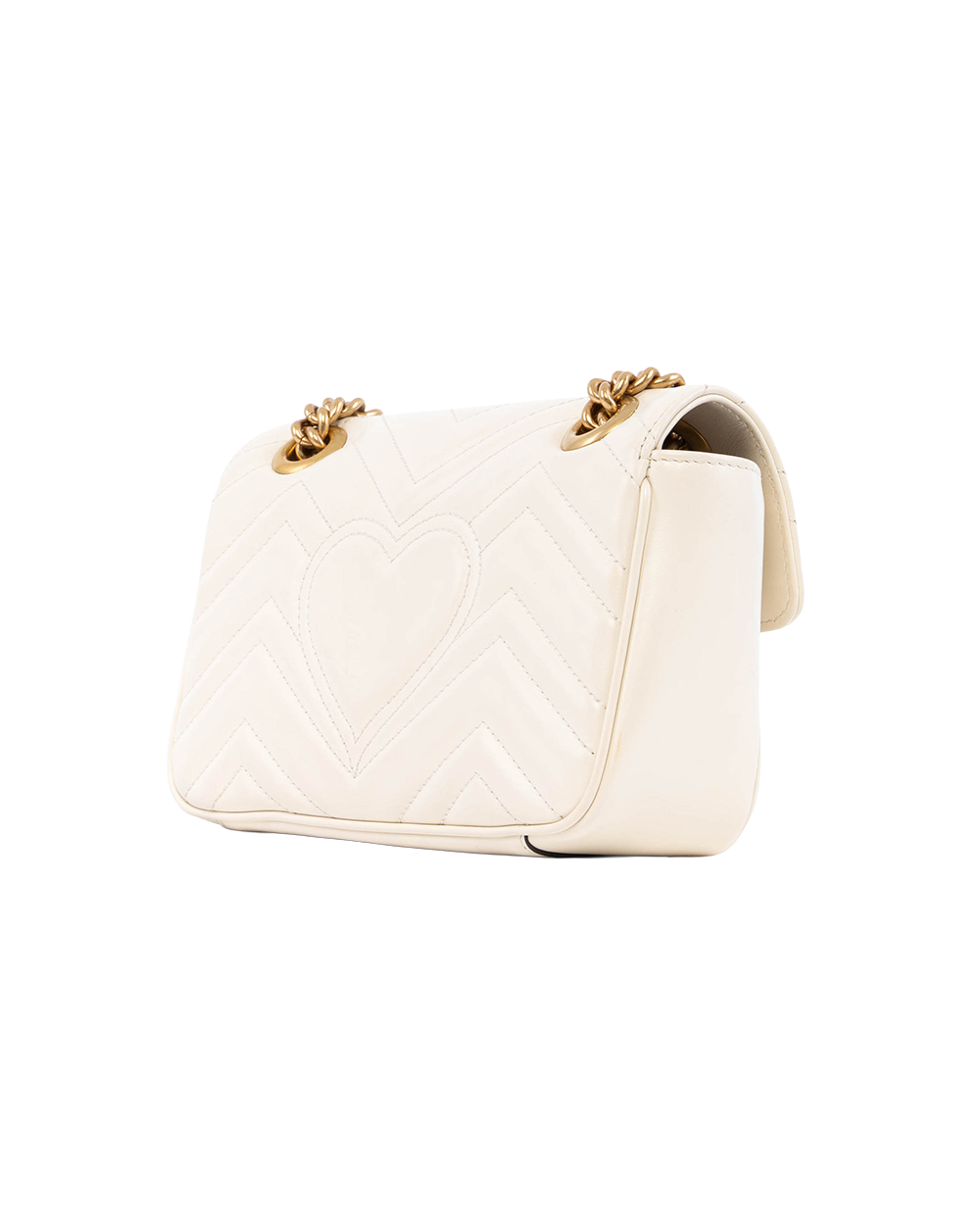 GUCCI MARMONT 22 WHITE CALF GHW 445744522011 6019