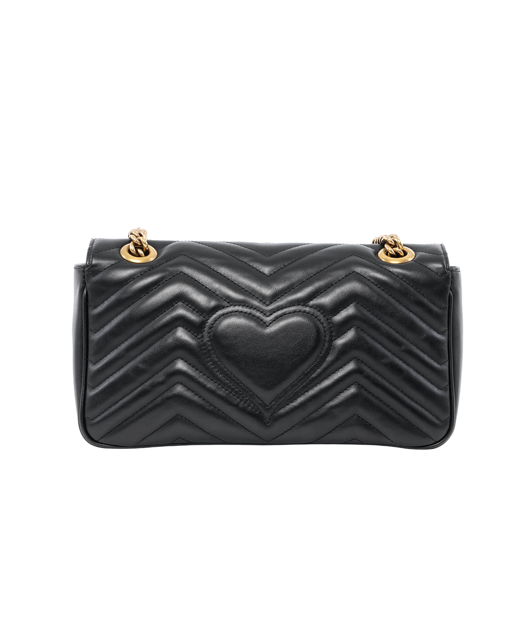 GUCCI MARMONT 26 BLACK CALF GHW 443497 525040 00434