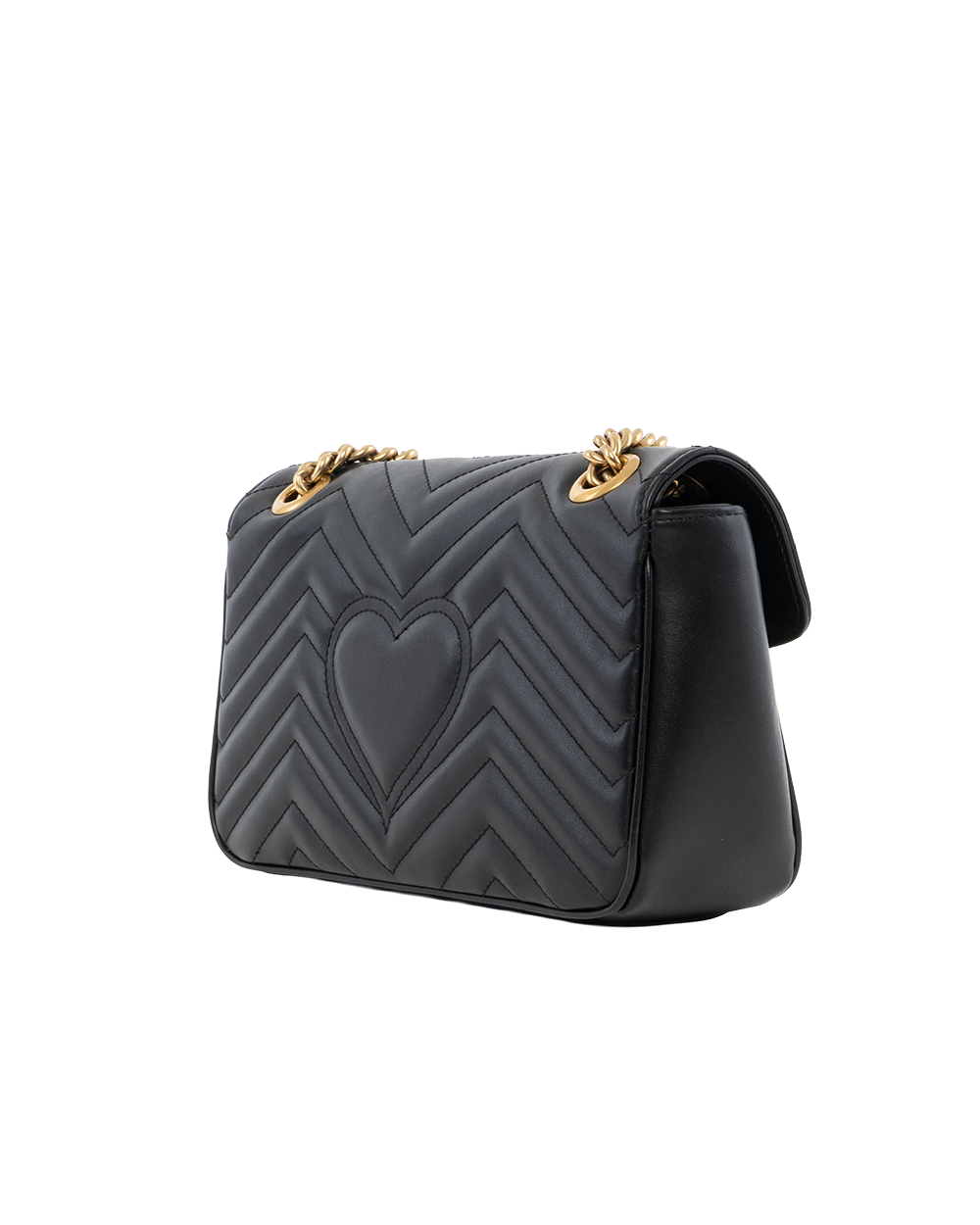 GUCCI MARMONT 26 BLACK CALF GHW 443497 525040 2794