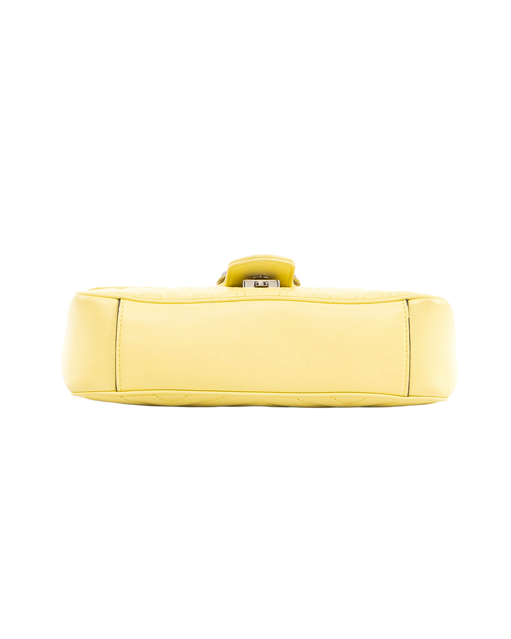 GUCCI MARMONT 26 MUSTARD YELLOW CALF SHW 443497 525040 5285